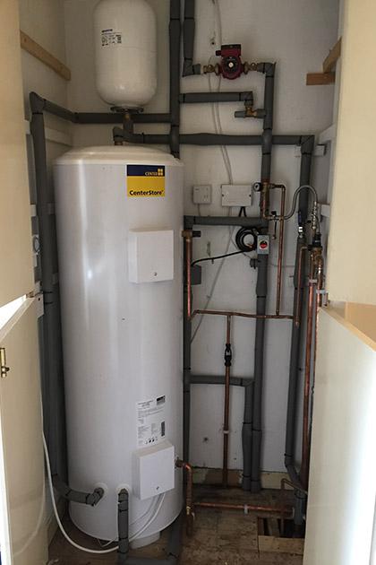 Unvented cylinder in Stamford